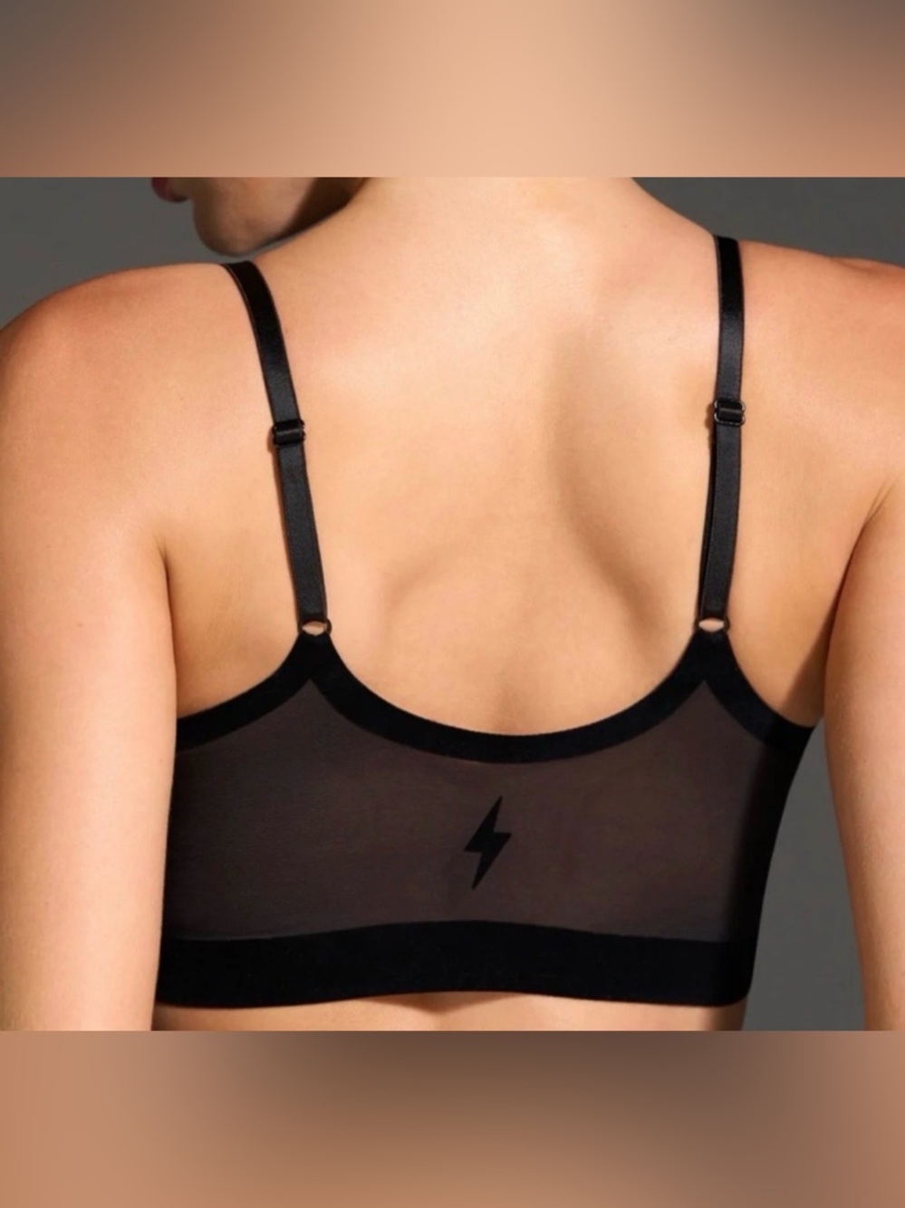 Eby Bra XL Wireless Seamless Support Bra Bralette Comfort Removable Pads Black